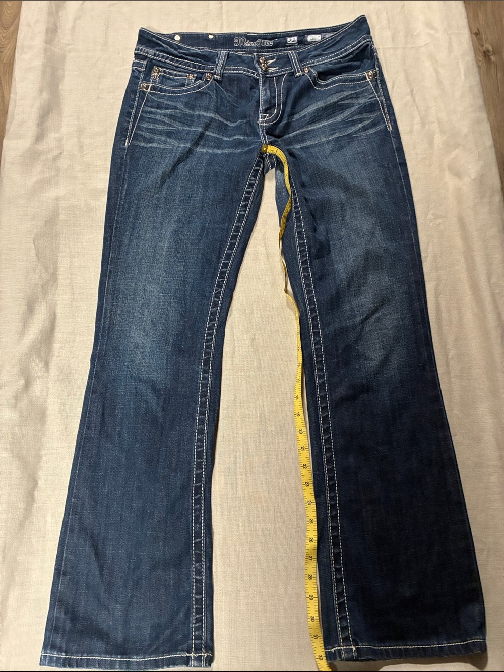 Miss Me Dark Blue Women's Bootcut Jeans, JP5011-4R size 31/32